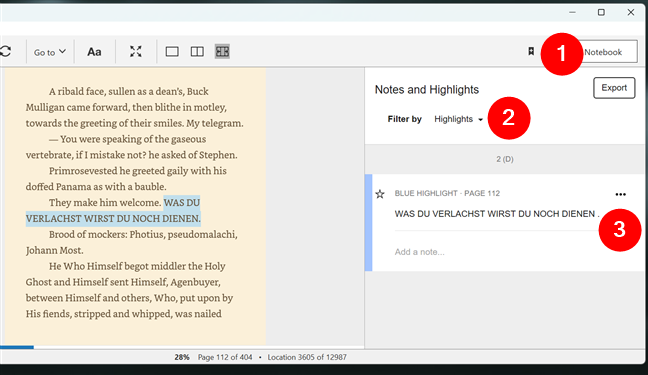Vezi lista de texte evidenÈiate