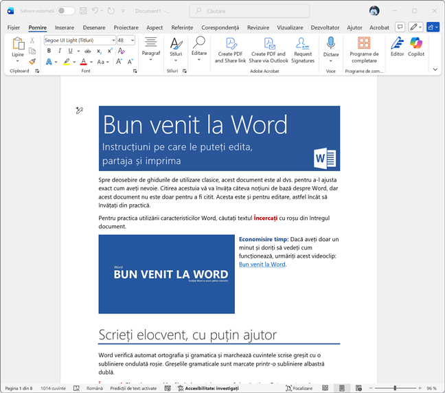 Tema Alb, &Atilde;&reg;n Word