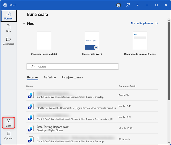 D&Auml; clic pe Cont