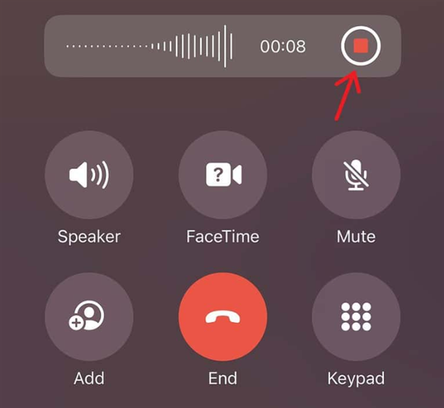 Ãnregistrarea unui apel pe iPhone