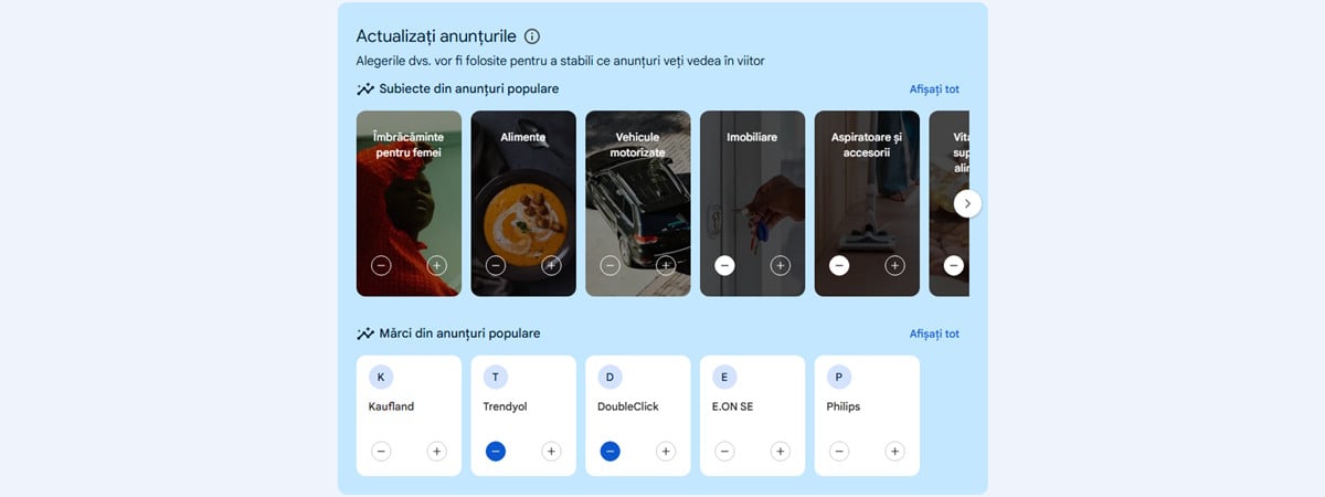 Profilul Google: Ce date are compania despre tine pentru a-ți afișa reclame?