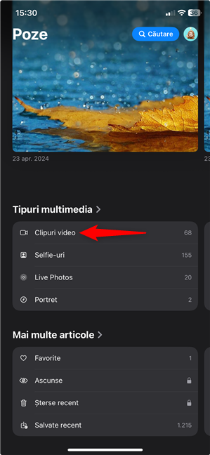 AcceseazÄ toate Clipurile tale video