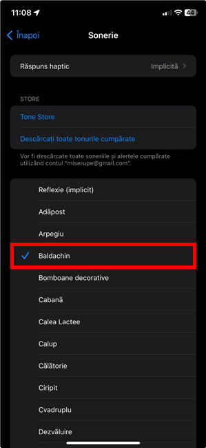 Cum setezi un ton de apel pe iPhone