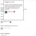 Windows 10, acces atribuit