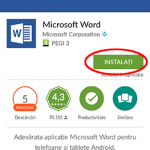 Android, Microsoft, Office, Word, Excel, PowerPoint, Google, Play, aplicatii, instalare, setare
