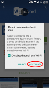 Android, Microsoft, Office, Word, Excel, PowerPoint, Google, Play, aplicatii, instalare, setare