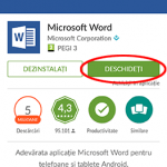 Android, Microsoft, Office, Word, Excel, PowerPoint, Google, Play, aplicatii, instalare, setare