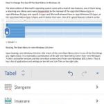 Android, Microsoft, Word, tabele, inserare, editare, modificare, adaugare