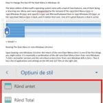 Android, Microsoft, Word, tabele, inserare, editare, modificare, adaugare