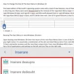 Android, Microsoft, Word, tabele, inserare, editare, modificare, adaugare
