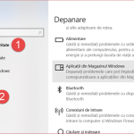 Pornește depanatorul Aplicații din Magazinul Windows