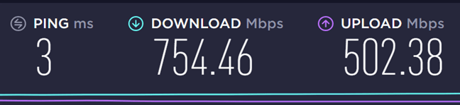 TP-Link Archer TX3000E - Viteza pe banda de 5 GHz și Wi-Fi 6