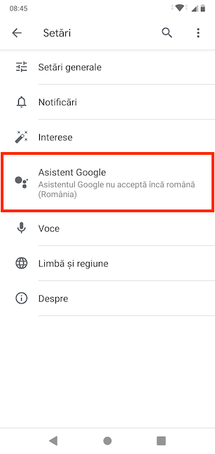 Accesează Asistent Google