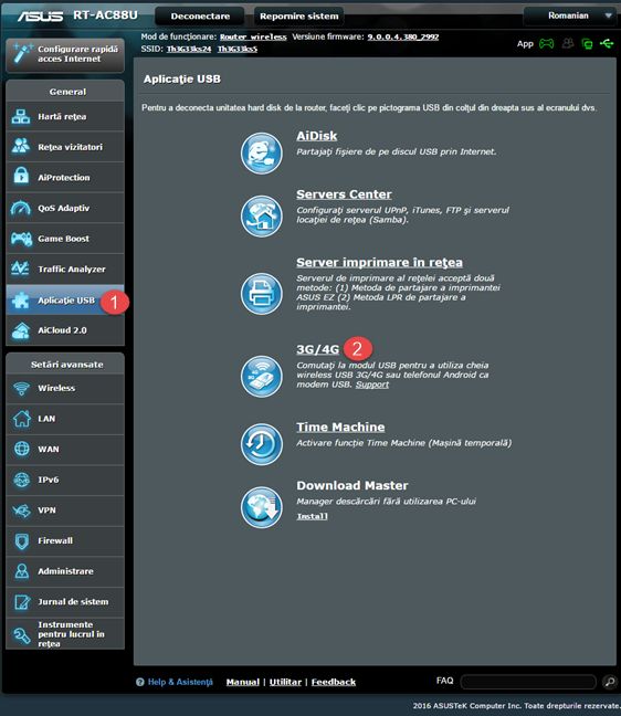 router, wireless, ASUS, modem, USB, stick, internet, dual wan