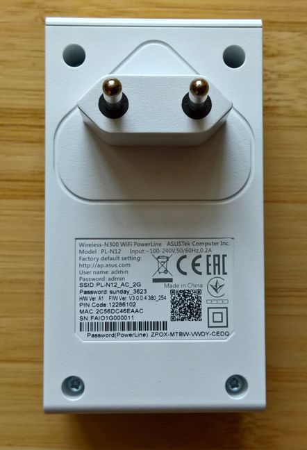 ASUS PL-N12, wireless, WiFi, extender, retea, electrica, adaptor