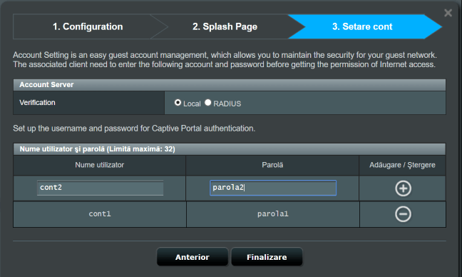 ASUS, router, portal captiv, wireless