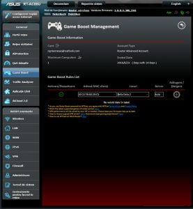 ASUS, Internet Game Boost, WTFast, GPN, performante
