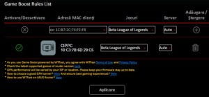 ASUS, Internet Game Boost, WTFast, GPN, performante