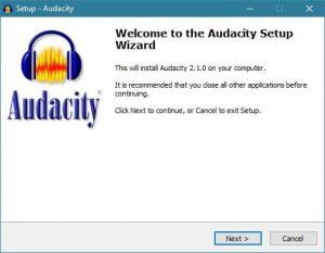 Audacity, Windows, melodie, invers, asculta, inapoi
