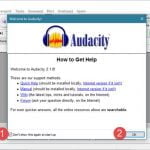 Audacity, Windows, melodie, invers, asculta, inapoi