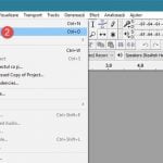 Audacity, Windows, melodie, invers, asculta, inapoi