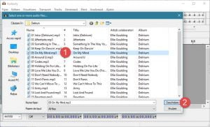 Audacity, Windows, melodie, invers, asculta, inapoi