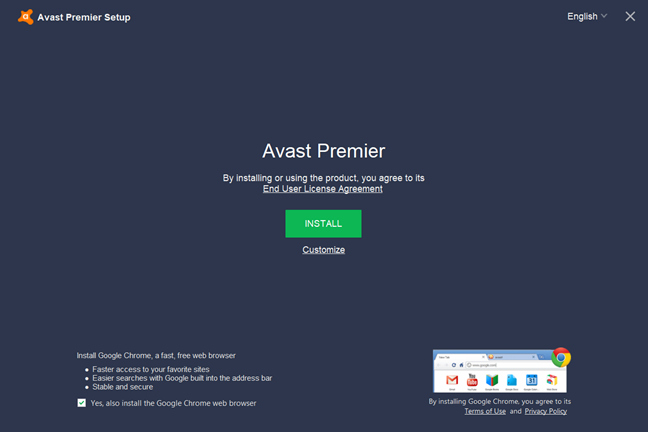 Avast Premier, 2018