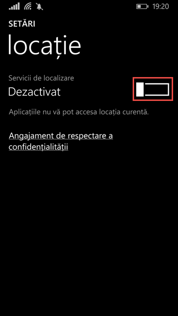 Windows 10 Mobile, Windows Phone 8.1, economisire baterie