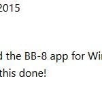 BB-8, Star Wars, jucarie, aplicatie, Windows 10, Windows 10 Mobile