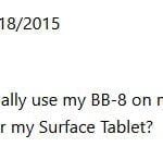 BB-8, Star Wars, jucarie, aplicatie, Windows 10, Windows 10 Mobile