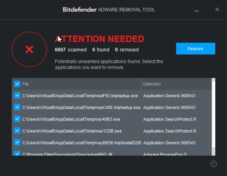 Bitdefender, Adware Removal Tool for PC, scapa, sterge, adware