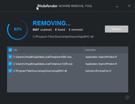 Bitdefender, Adware Removal Tool for PC, scapa, sterge, adware