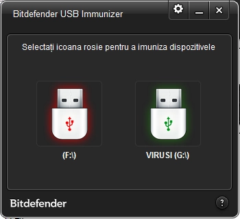 Bitdefender, USB, Immunizer
