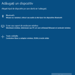 Expertul Adăugați un dispozitiv din Windows 10