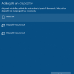 Adăugarea unui dispozitiv Bluetooth în Windows 10