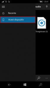 Windows 10 Mobile, Bluetooth, transfer, trimite, fisiere, poze