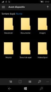 Windows 10 Mobile, Bluetooth, transfer, trimite, fisiere, poze