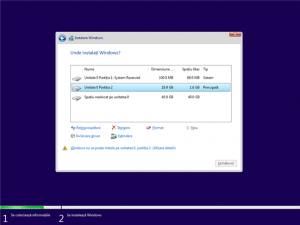 Ștergerea unei partiții de Windows