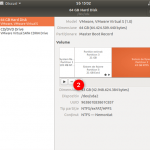 Ștergerea unei partiții de Windows 10, folosind Disks în Ubuntu