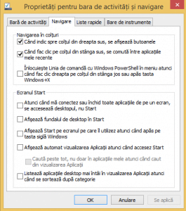 Desktop, Start, Windows 8.1