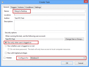 Desktop, Start, Windows 8