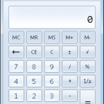 calculator, windows