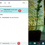 instrument, decupare, capturi, ecran, screenshot, imagine, copiaza, Windows