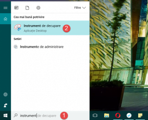 instrument, decupare, capturi, ecran, screenshot, imagine, copiaza, Windows