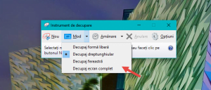 instrument, decupare, capturi, ecran, screenshot, imagine, copiaza, Windows