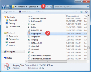 instrument, decupare, capturi, ecran, screenshot, imagine, copiaza, Windows