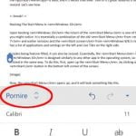 Android, Microsoft Word, documente, insereaza, editeaza, casete, text, link-uri, comentarii