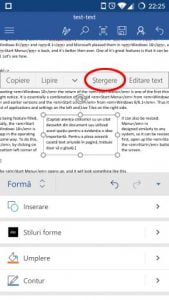 Android, Microsoft Word, documente, insereaza, editeaza, casete, text, link-uri, comentarii