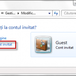 conturi utilizator, guest