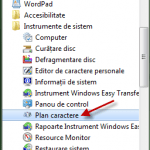 plan caractere, caractere speciale, simboluri